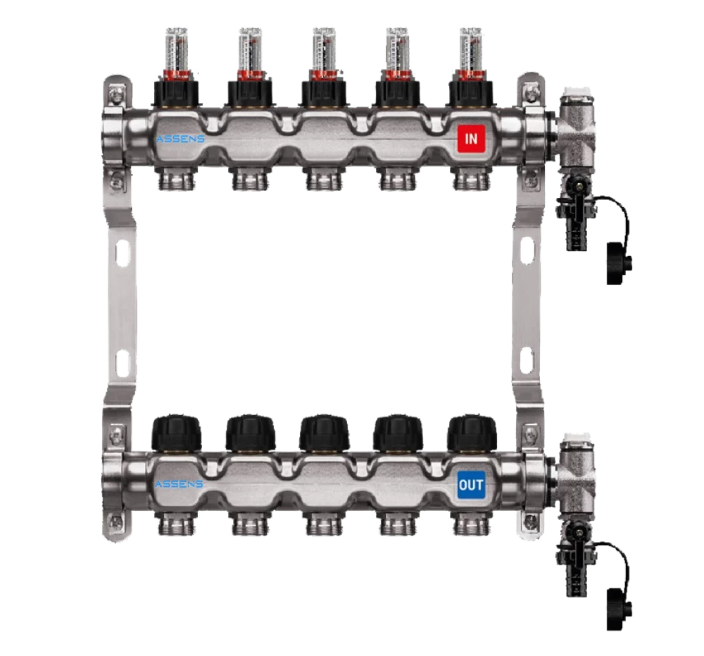 COLLETTORE IDROFORMATO IN ACCIAIO INOX